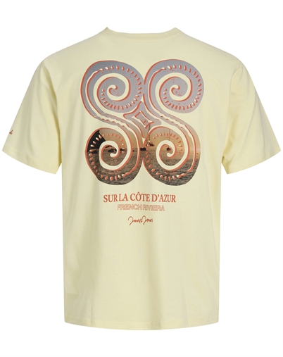 Jack & Jones Junior - JORHyeres Back Element T-Shirt - Pastel Yellow